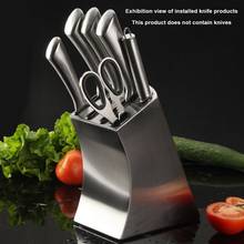 Stainless Steel Kitchen Tool Knife Holder Multifunctional Tableware Accessories Storage Durable Shelf Knife Holder Vegetable 2024 - buy cheap