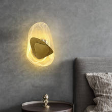 Nordic Postmodern LED Glass Wall Lamps Bedside Study Reading Lights Modern Designer Wall Decoration Lighting 2024 - buy cheap
