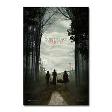 Póster de tela de seda de película D0257 A Quiet Place parte 2, decoración artística, pintura interior, regalo 2024 - compra barato