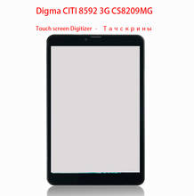 Новинка для планшета 8 "Digma CITI 8592 3G CS8209MG сенсорный экран панель дигитайзер стеклянный датчик 2024 - купить недорого
