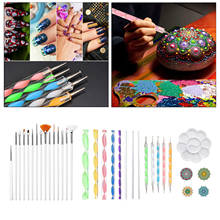 33Pcs Mandala Dotting Tools for Rock Painting Kit Dot Art Rock 2024 - buy cheap