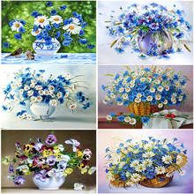 5D Diamond Painting Full Round Drill DIY Diamond Embroidery Flower Cross Stitch Kits Mosaic Picture Rhinestone Decor 2024 - buy cheap