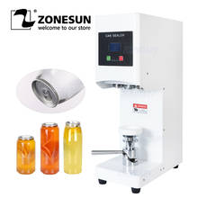 ZONESUN ZS-FK-168 Seamingl Aluminum Tin Beer Ring-Pull Cans Automatic Plastic Bottle Cap Induction Can Sealing Machine 2024 - buy cheap