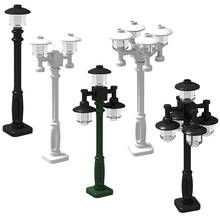 Конструктор Moc Mini Street View Park Street Lamp, Детский конструктор «сделай сам» 2024 - купить недорого