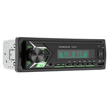 2021 12V 1 DIN Car Radio Bluetooth Hands-Free Stereo MP3 Player Colorful Lights FM Radio SD USB AUX MP3 Player Autoradio 2024 - buy cheap