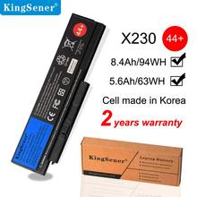 Kingsener-bateria para notebook de lenovo thinkpad x230, x230i, x230s, 45n1024, 45n1022, 45n1023, 45n1029, 45n1033, 5. 6ah/63wh, 44 + 2024 - compre barato