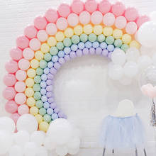 Balões infláveis macaron de látex, 10/20/pçs, 10 polegadas, multicolorido, para decoração de festa de casamento, aniversário, chá de bebê 2024 - compre barato