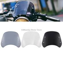 Retro Windshield Headlight Instrument Visor Sport Compact Wind Deflector For Benelli Leoncino 250 500 Trail Protector Accessorie 2024 - buy cheap