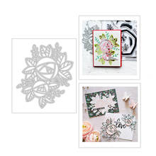 2020 New Layering Metal Cutting Dies and Scrapbooking For Paper Making Blooms Flowers Embossing Card Frame Craft No Stamp Set 2024 - buy cheap