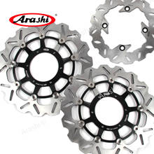 Arashi-disco de freio dianteiro e traseiro para honda, cbr600rr, cbr 600 rr, 03-15, cnc, rotores cbr600, 2008, 2009, 2010, 2011, 2012, 2013, 2014 2024 - compre barato