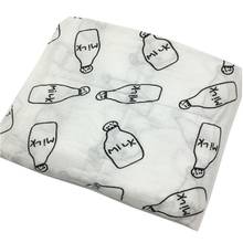 Bamboo Cotton Baby Blanket Bedding Swaddle Wrap Gauze Muslin Blankets Soft Breathable For Newborn 120*120cm 2024 - buy cheap