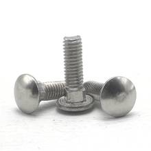 2-20PCS m4 m5 m6 m8 m10 304 stainless steel Carriage Screws Carriage Bolts Shelf Screws Computer Desk Accessories 2024 - buy cheap