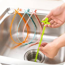 Kitchen Accessories Tools Sewer Cleaning Hook Home Bathroom Kitchen Floor Drain Sink Bathtub Dredge Device Kitchen Gadgets 51cm 2024 - купить недорого