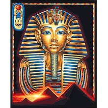 Full Square Diamond 5D DIY Diamond Painting "Egyptian Pharaoh" 3D Full Round Embroidery Cross Stitch Mosaic Painting Decor 2024 - buy cheap