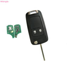 Wilongda Auto key 2 Button 434Mhz 315mhz id46 electric chip unkeyless flip remote key For Chevrolet Sail Aveo Cruze Lova car key 2024 - buy cheap