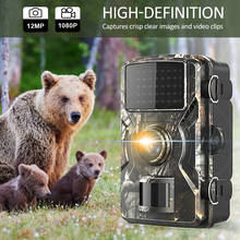 Câmera de segurança de 12mp, 1080p, para caça e trilha de vida selvagem, com visão noturna e infravermelho, à prova d'água 2024 - compre barato