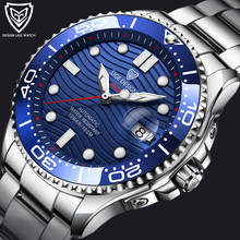New LIGE Business Mechanical Mens Watches Top Brand Luxury 100M Waterproof Clock Diving Automatic Date Stainless Steel Watch 2024 - buy cheap