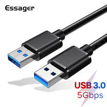 Кабель-удлинитель Essager USB-USB Type A папа-USB 3,0 папа 2024 - купить недорого