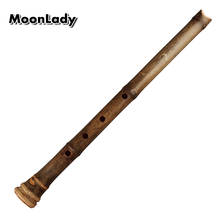 5 отверстий Деревянные Музыкальные инструменты 1,6 футов бамбуковая Вертикальная флейта с корнем деревообрабатывающий инструмент не Nan Xiao не Shakuhachi 2024 - купить недорого