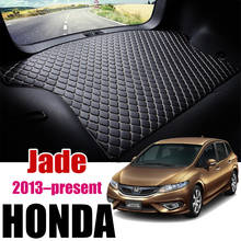 Кожаный коврик для багажника автомобиля FR4 FR5, коврик для багажника автомобиля, подкладка для багажника Honda Jade RS 2024 - купить недорого