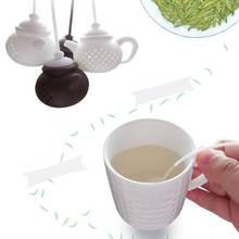 Kitchen Accessories Tea Infuser Teapot Shaped Tea Infuser Portable Silicone Tea Filter Loose Leaf Tea Strainer Drinkware 2024 - buy cheap