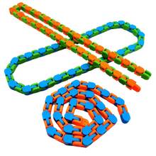 24/48 Knots Fidget Chain Anti Stress Toy For Children Adult Bike Chain Fidget Spinner Bracelet Snake Puzzle Educatiaonal Toys 2024 - buy cheap