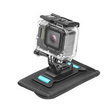 Strap Mount for GoPro Hero 9 8 7 6 5 4 Adjustable Shoulder Backpack Clip SJCAM EKEN Chest Holder DJI Action Camera Accessories 2024 - buy cheap