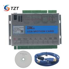 TZT USB 2MHz Mach4 CNC 4 Axis Motion Control Card Breakout Board for Machine Centre 2024 - buy cheap