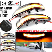 Pcs LED Dynamic Turn Signal Light For Subaru Forester Tribeca Side Mirror Blinker Indicator For Subaru Outback Legacy 2008-2011 2024 - buy cheap