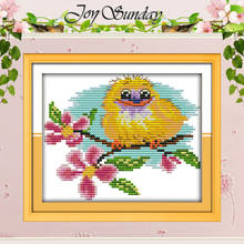 The Yellow Bird Counted Cross Stitch 11CT Printed 14CT Handmade Cross Stitch Set animals Cross-stitch Kit Embroidery Needlework 2024 - buy cheap