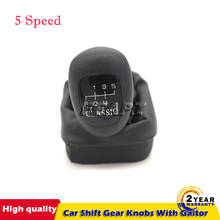 5 Speed Gear Shift Knob Boot For Mercedes Benz W202 C W208 CLK(97-03) W210 2024 - buy cheap