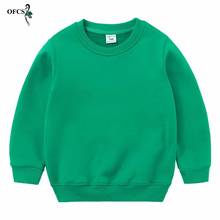 Winter Warm Boys Clothes Kids Long Sleeve T-shirt Teenager Cotton Sweatershirt Blouse Tops Young Solid Color Children's Sweater 2024 - buy cheap