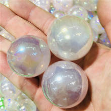 3cm Natural crystal ball divination energy stone ball photography decorative ball 1pc 2024 - buy cheap