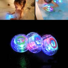 Светодиодсветильник ка для ванной, детские игрушки-мячи, меняющие цвет, водонепроницаемые, для ванны, забавные игрушки для ванной 2024 - купить недорого