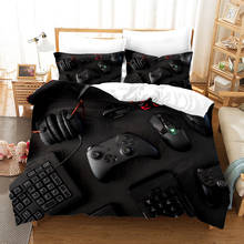 2021 New PlayStation 4 Pattern Bedding Set 3d Duvet Cover Set Pillowcases Adult Kids Bed Linen Twin Full Queen King Bed Sets 2024 - buy cheap
