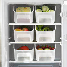 Estante de almacenamiento de PP para refrigerador de cocina, cajón organizador de ahorro de espacio, contenedor de frutas, bebidas y verduras 2024 - compra barato
