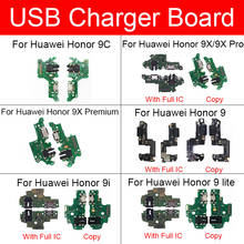 USB Plug Charger Jack Board For Huawei Honor 9 9i 9 9C 9I lite 9X 9X Pro Charging USB Port Dock Board Replacement Repair Parts 2024 - buy cheap