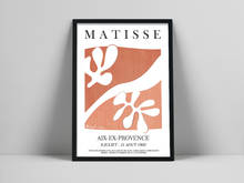 Cartaz do esboço da folha de henri matisse, impressão da arte de matisse, matisse os recortes, cartaz de matisse, cartaz da arte de matisse, burntnri matisse 2024 - compre barato