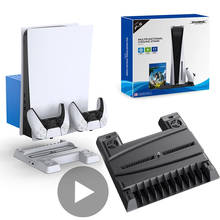 Enfriador de 5V CC para Sony PS5 Playstation Play Station PS 5, ventilador de refrigeración, Kit USB, Control remoto, refrigeración 2024 - compra barato
