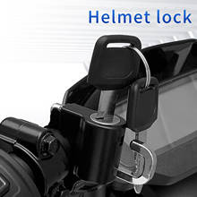 Anti-theft Helmet Lock For 7/8'' 22mm Handlebar Fixed Multifunctional Aluminum Alloy Motorcycle Helmet Lock For Scooter 2024 - buy cheap
