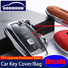 Car Key Bag/Cover For Lincoln CORSAIR AVIATOR NAVIGATOR Key Holder Organizer Housekeeper Keychain Car Accessories 2024 - buy cheap