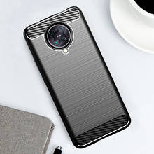 For Redmi K30 Pro Case Soft TPU Ultra Slim Cover Carbon Fiber Pattern Brushed Cases For Xiaomi Redmi K30Pro K30 Pro Phone Case 2024 - buy cheap