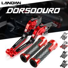 For Aprilia DORSODURO 1200 Motorcycle Brake Clutch Levers 7/8 Handlebar hand Grips Ends DORSODURO 1200 2011 2012 2013 2014 2015 2024 - buy cheap