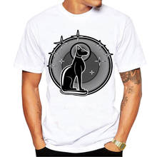 Camiseta masculina do faraó do egito antigo, camiseta de manga curta casual da moda, design de verão, camiseta legal, modelo harajuku 2024 - compre barato