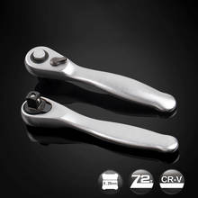 Mini llave de 72 dientes de 1/4 pulgadas, Torque de un solo extremo, llave de tubo de trinquete Universal antioxidante para reparación de automóviles 2024 - compra barato