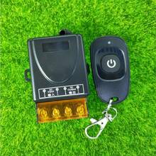 Interruptor universal de controle remoto, sem fio, 433mhz, rf, dc9v, 12v, 24v, 36v, 48v, 30a, para porta/luz/led/motor