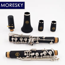 Кларнет бакелитовый с 17 клавишами, кларнет с отверстиями, кларнет Специальный стиль MORESKY 2024 - купить недорого