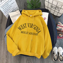 2021 West Virginia Hoodies Sweatshirts Men / Women Pullovers Streetwear Long Sleeves Hooded Casual Fashion Clothes 300 2024 - buy cheap