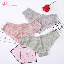 1/2pcs Female Underwear Lingerie Sexy Panties For Women Lace Cotton Panties Transparent Lingerie Low Waist Women's Underpants 2024 - buy cheap