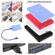 2.5in SATA to USB3.0 HDD Case 3TB 5Gbps HDD Hard Drive SSD External Enclosure Case for PC Mini USB 3.0 SATA Hard Disk Enclosure 2024 - buy cheap